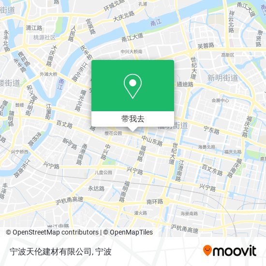 宁波天伦建材有限公司地图