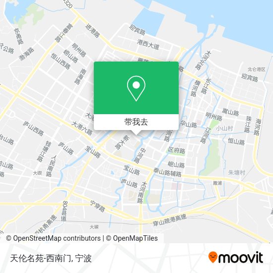 天伦名苑-西南门地图