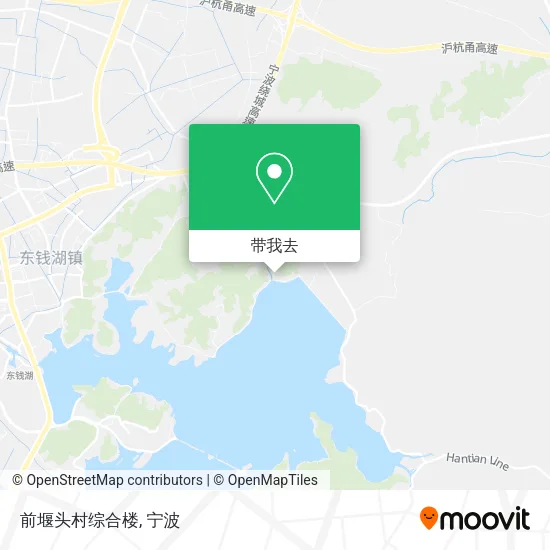 前堰头村综合楼地图