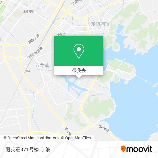 冠英荘371号楼地图