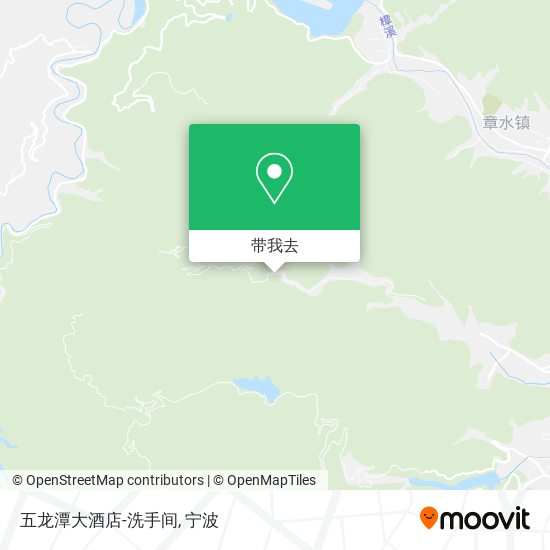 五龙潭大酒店-洗手间地图