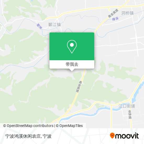 宁波鸿溪休闲农庄地图