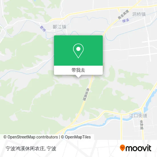 宁波鸿溪休闲农庄地图