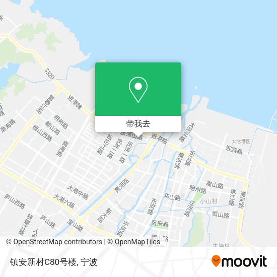 镇安新村C80号楼地图