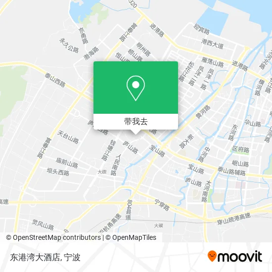 东港湾大酒店地图
