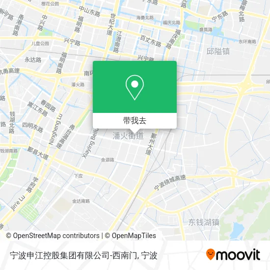 宁波申江控股集团有限公司-西南门地图
