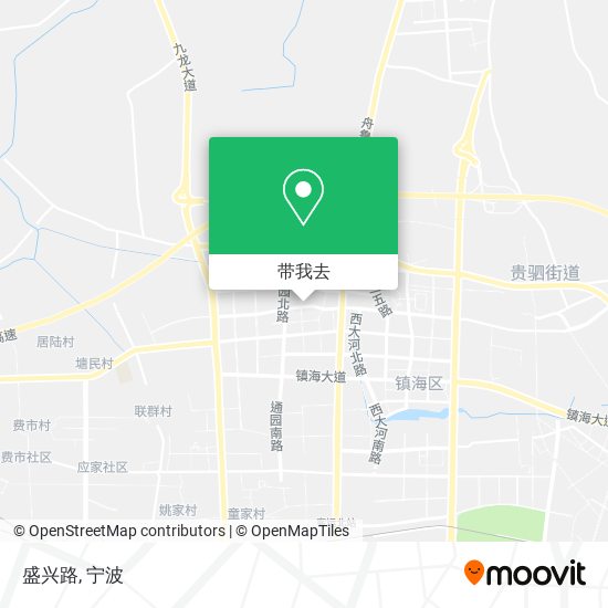 盛兴路地图