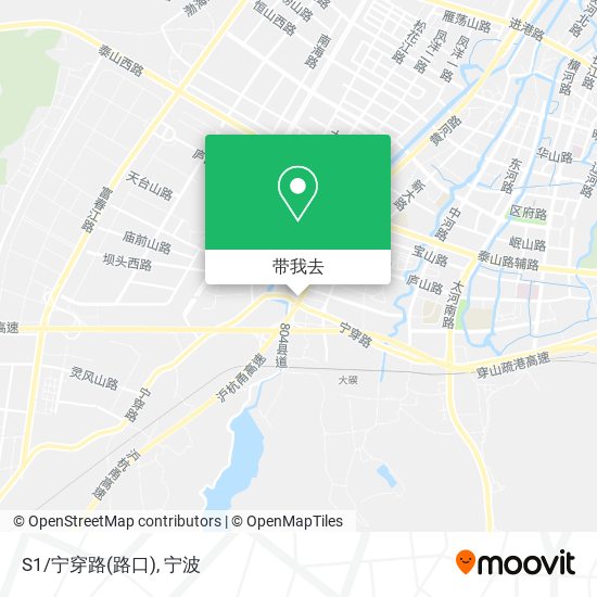 S1/宁穿路(路口)地图