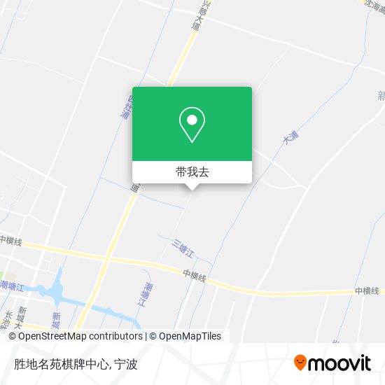 胜地名苑棋牌中心地图