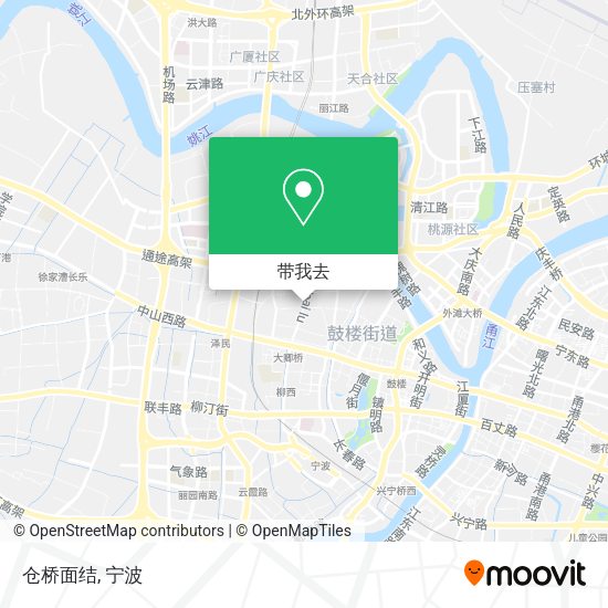 仓桥面结地图