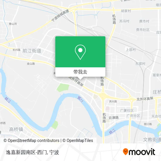 逸嘉新园南区-西门地图