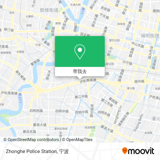 Zhonghe Police Station地图