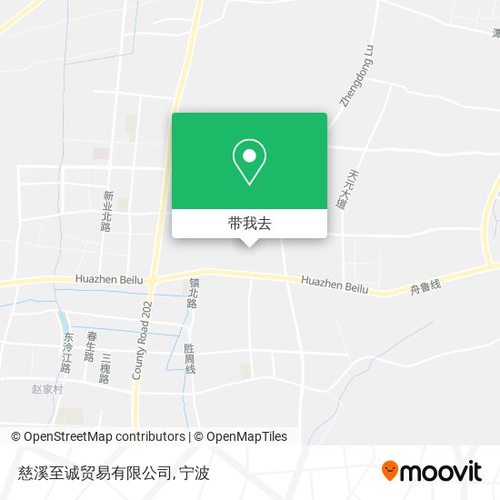 慈溪至诚贸易有限公司地图