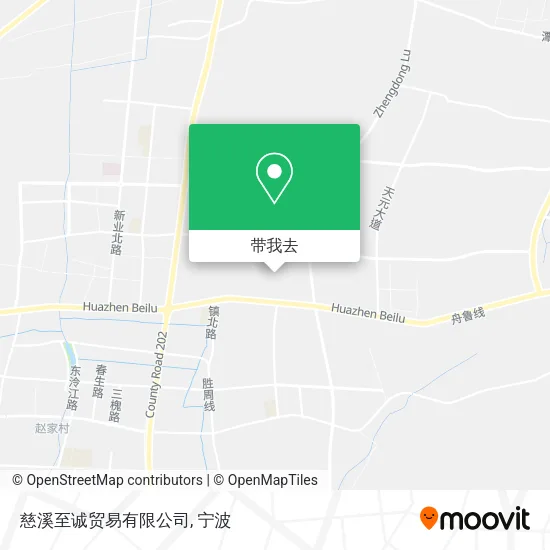 慈溪至诚贸易有限公司地图