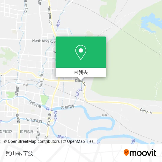 照山桥地图