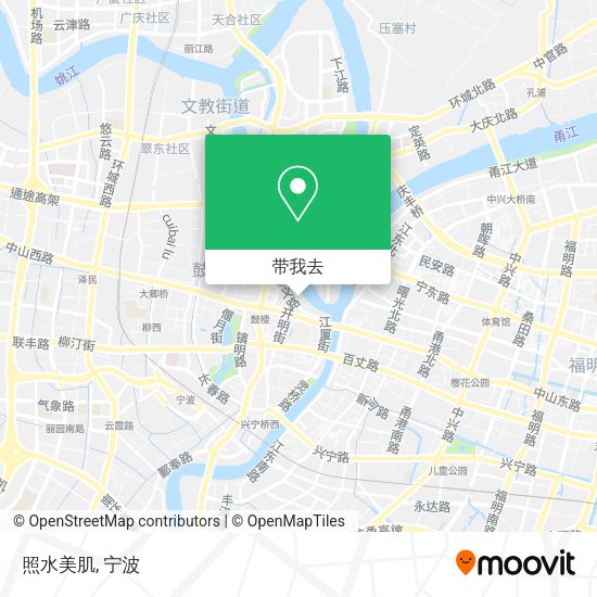 照水美肌地图