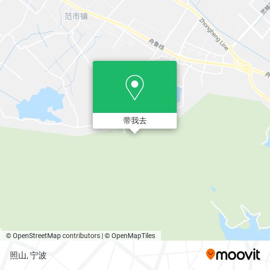 照山地图