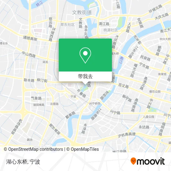湖心东桥地图