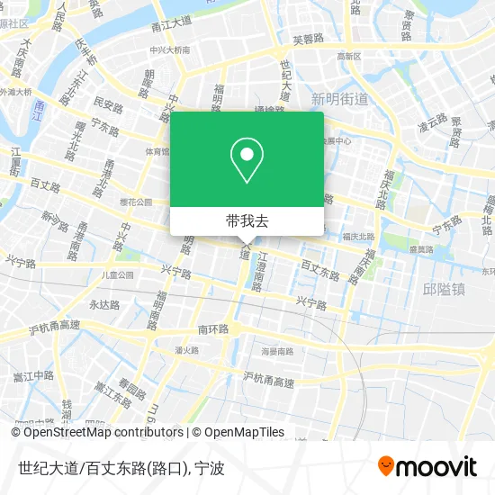 世纪大道/百丈东路(路口)地图