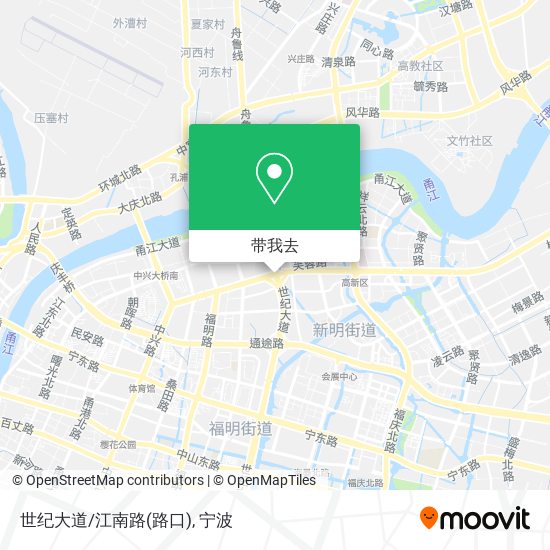 世纪大道/江南路(路口)地图