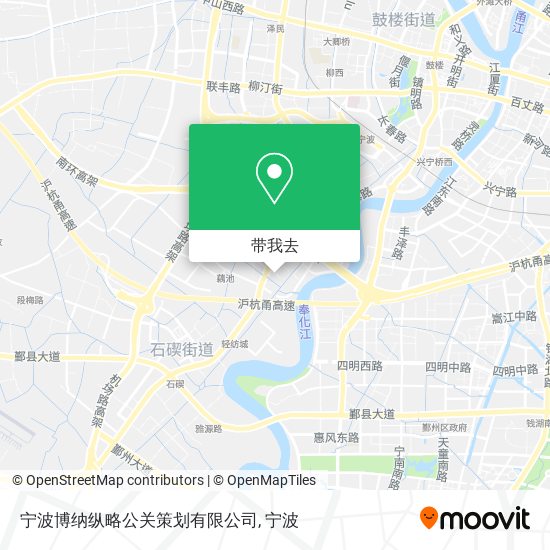 宁波博纳纵略公关策划有限公司地图