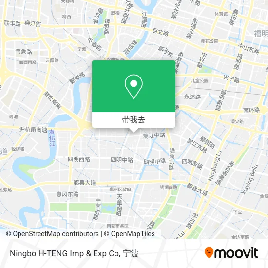 Ningbo H-TENG Imp & Exp Co地图