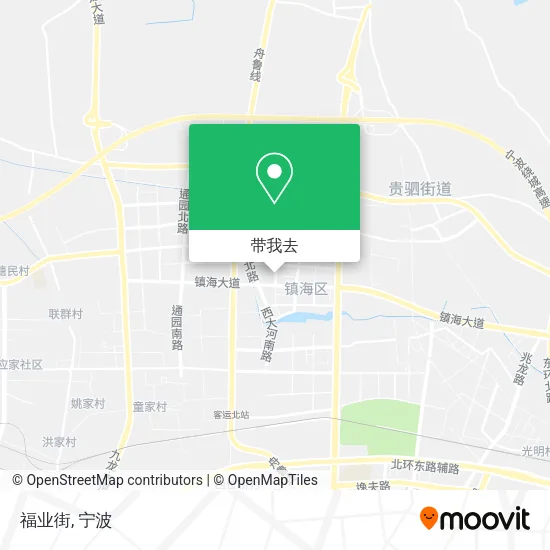福业街地图