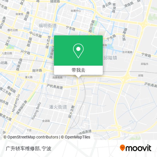 广升轿车维修部地图