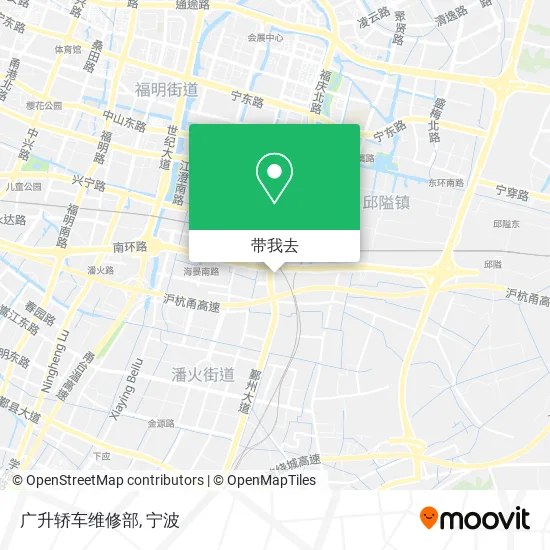 广升轿车维修部地图