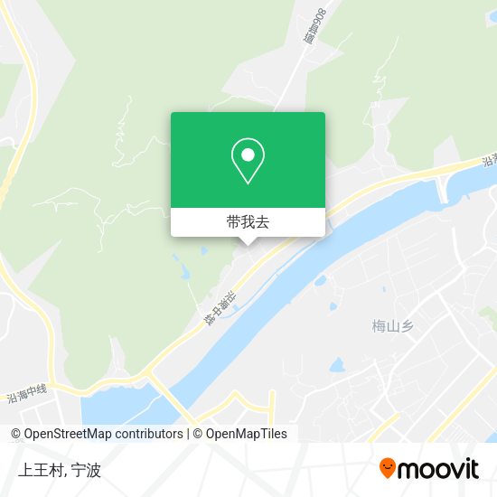 上王村地图