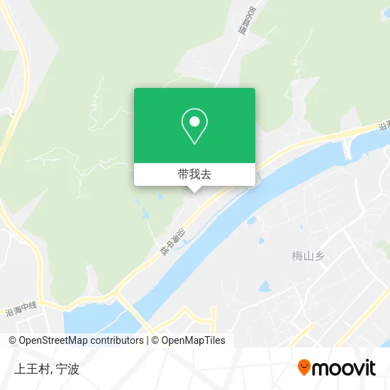 上王村地图