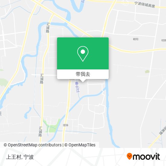上王村地图