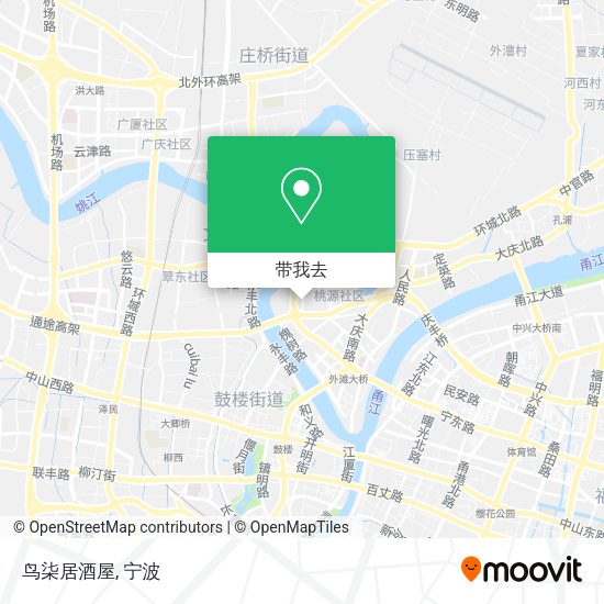 鸟柒居酒屋地图