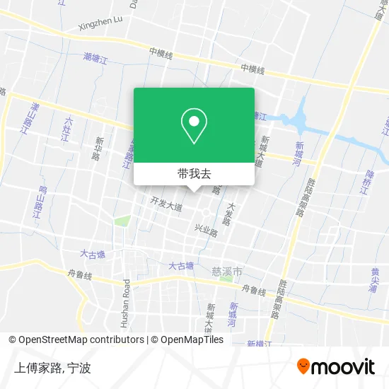 上傅家路地图