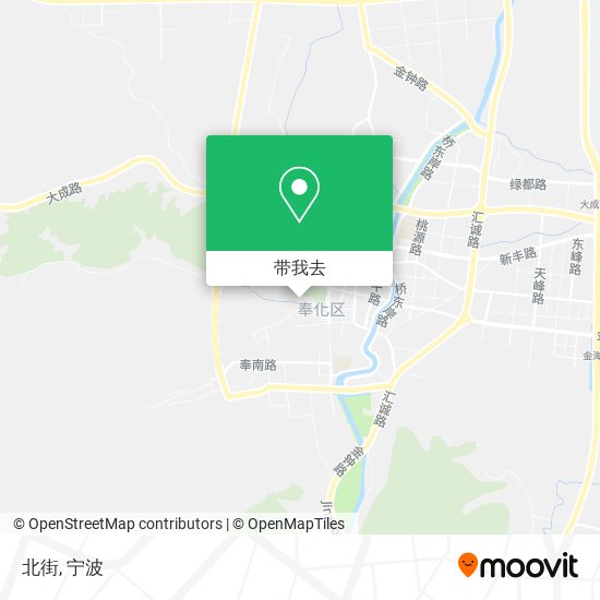 北街地图