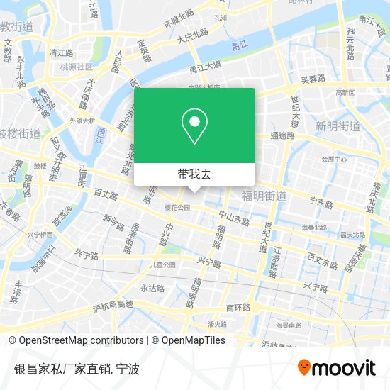 银昌家私厂家直销地图