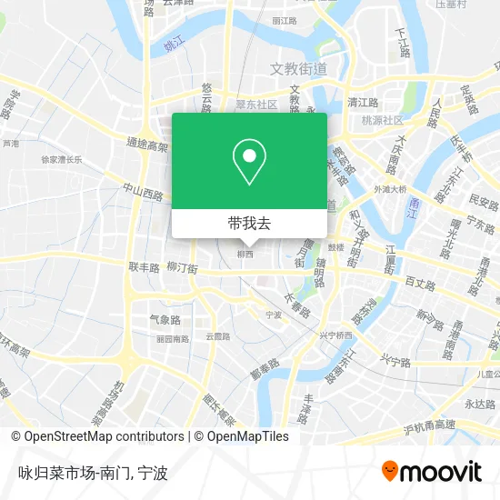 咏归菜市场-南门地图