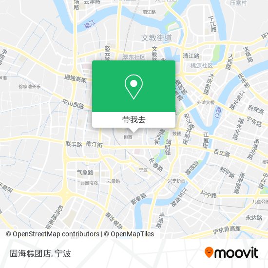 固海糕团店地图