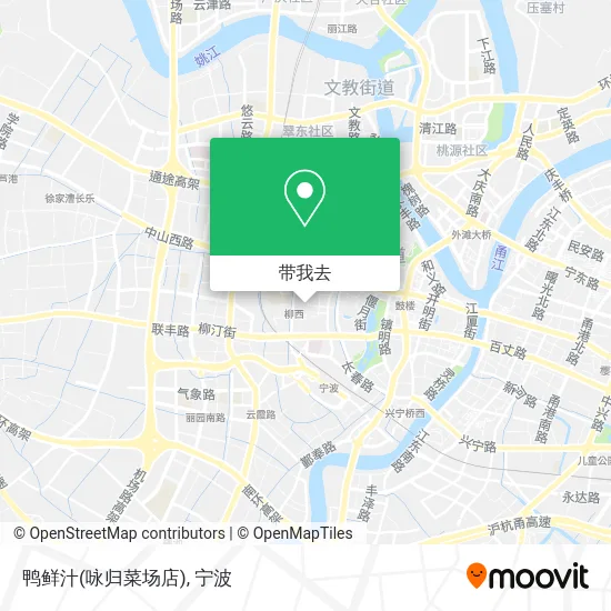 鸭鲜汁(咏归菜场店)地图