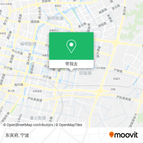 东寅府地图