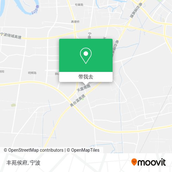 丰苑侯府地图