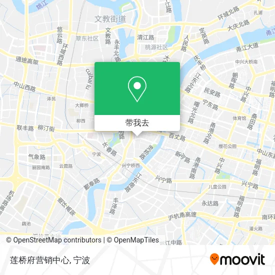 莲桥府营销中心地图