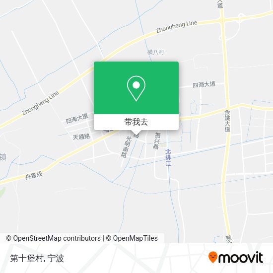 第十堡村地图