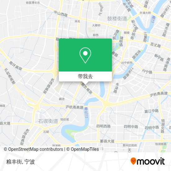 粮丰街地图