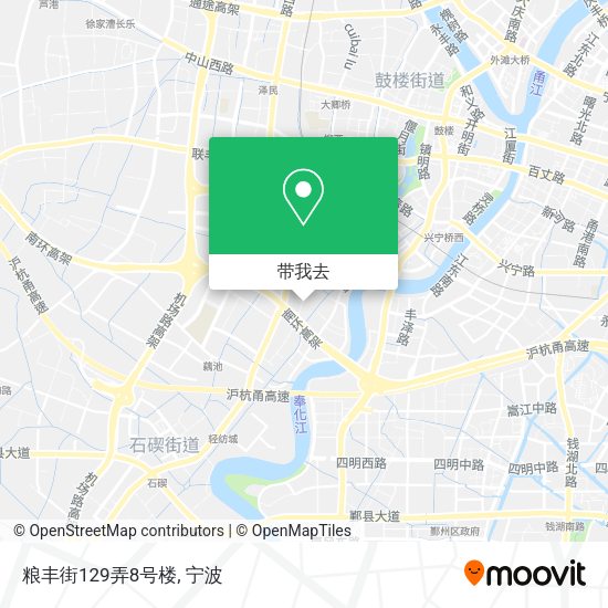 粮丰街129弄8号楼地图