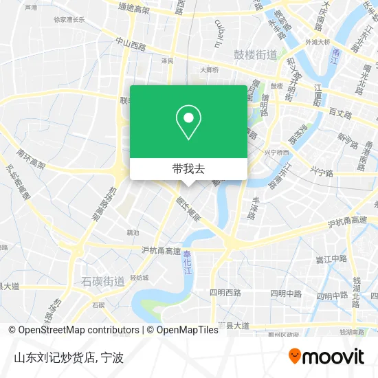 山东刘记炒货店地图