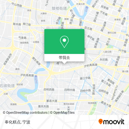奉化糕点地图