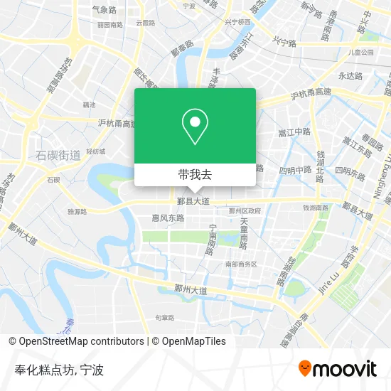 奉化糕点坊地图