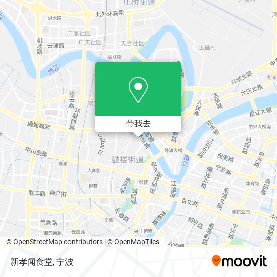 新孝闻食堂地图