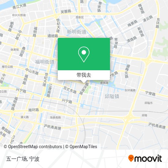 五一广场地图